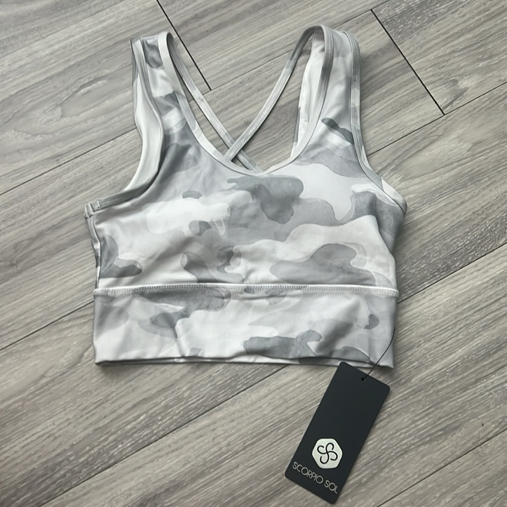 Super soft Scorpio Sol sports bra